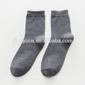 2019 Hot Sale Wholesale custom 100% cotton plain blank sport socks large size men crew socks